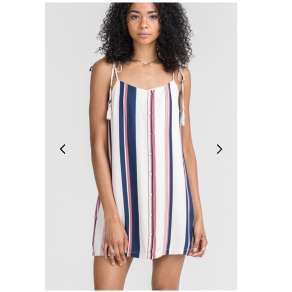 Striped Tassel Strap Mini